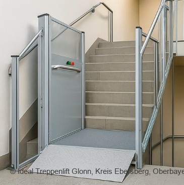 Plattformlift Glonn, Kreis Ebersberg, Oberbayern