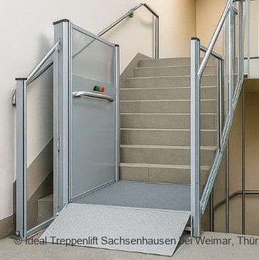 Plattformlift Sachsenhausen bei Weimar, Thüringen