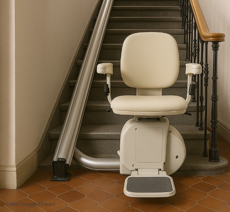 Sitzlift Treppenhaus Freiamt